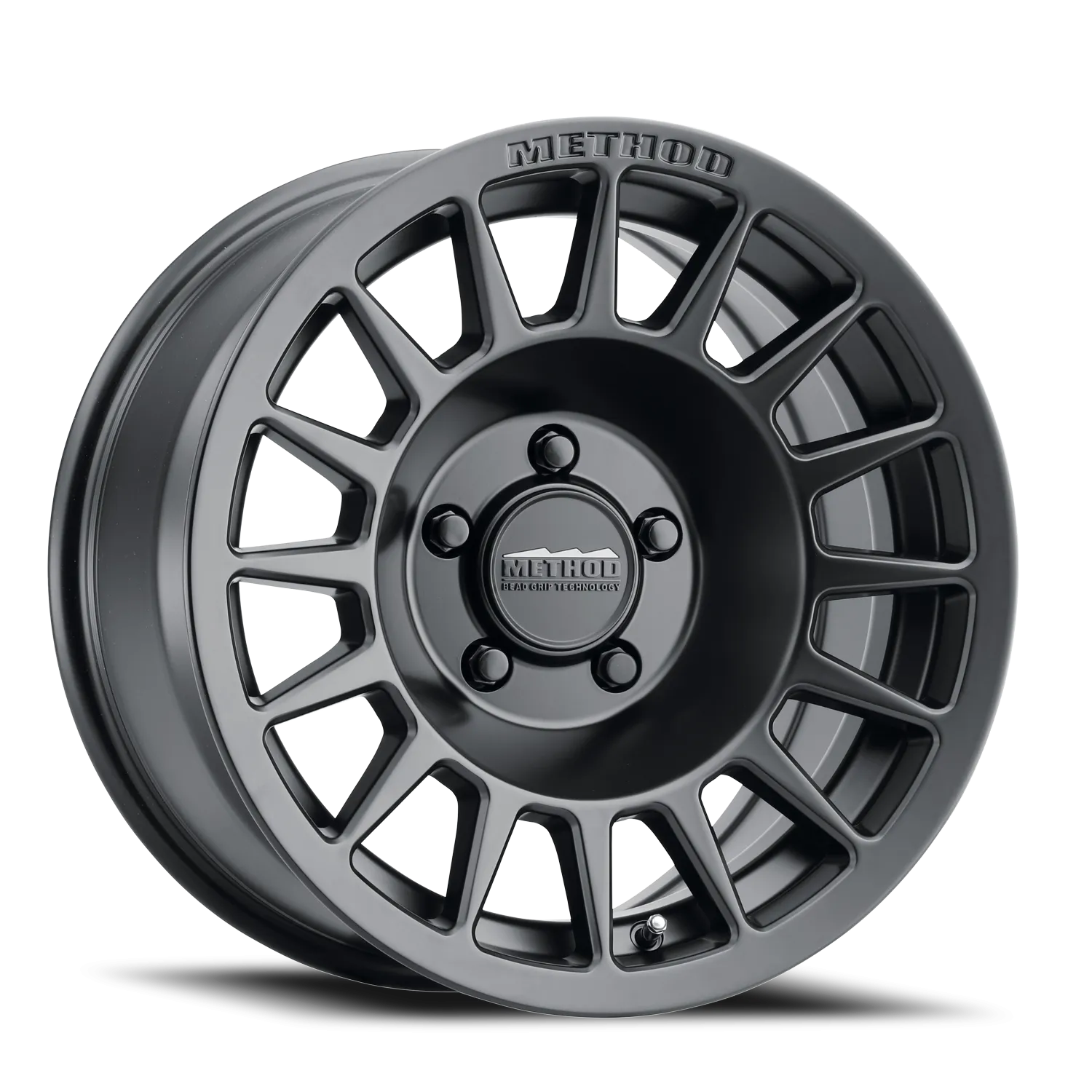 Aluminum Wheels 16x7 Bead Grip MR707 Bolt Pattern 5 On 108 Offset 30 Lip Size 0 Matte Black MB Method