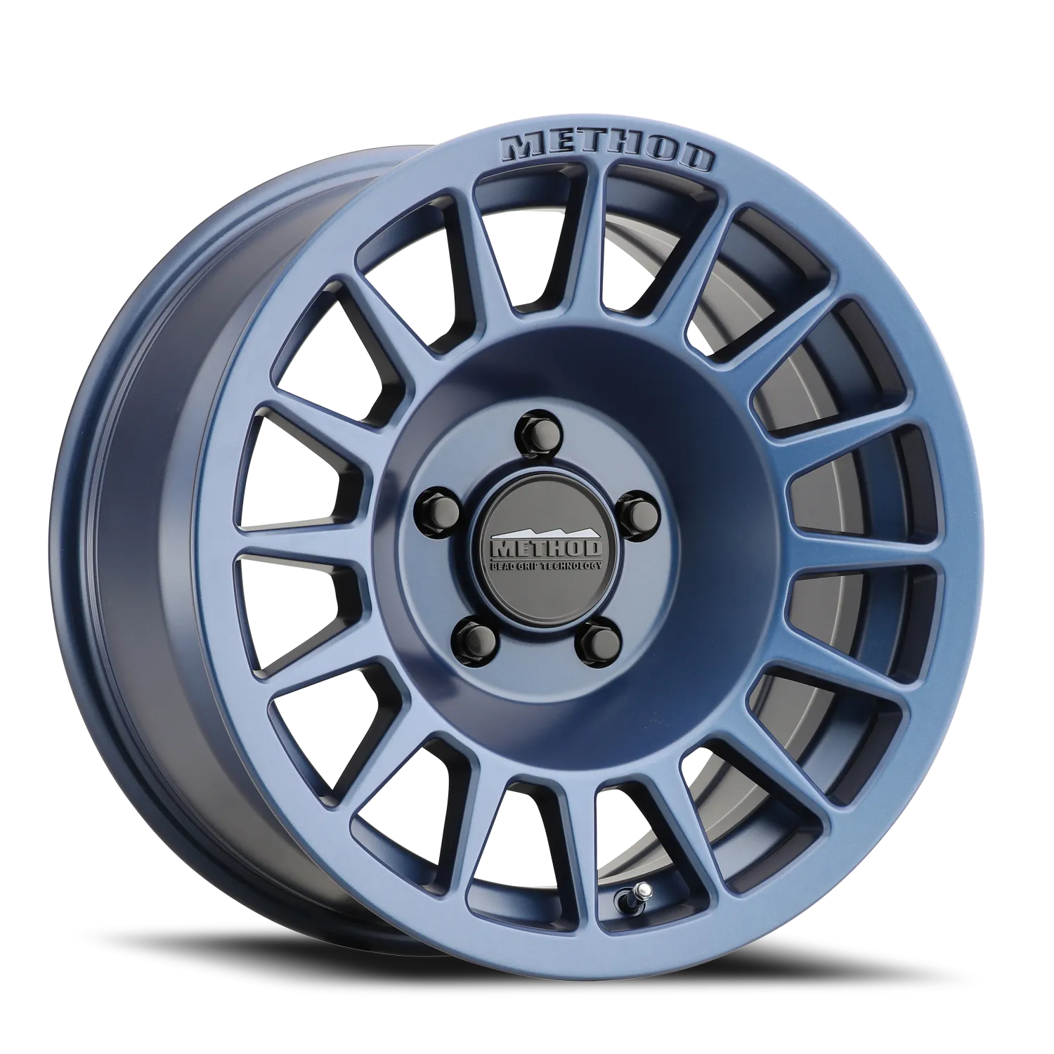 Aluminum Wheels 17x8.5 Bead Grip MR707 Bolt Pattern 5 On 127 Offset 0 Lip Size 0 Bahia Blue BL Method