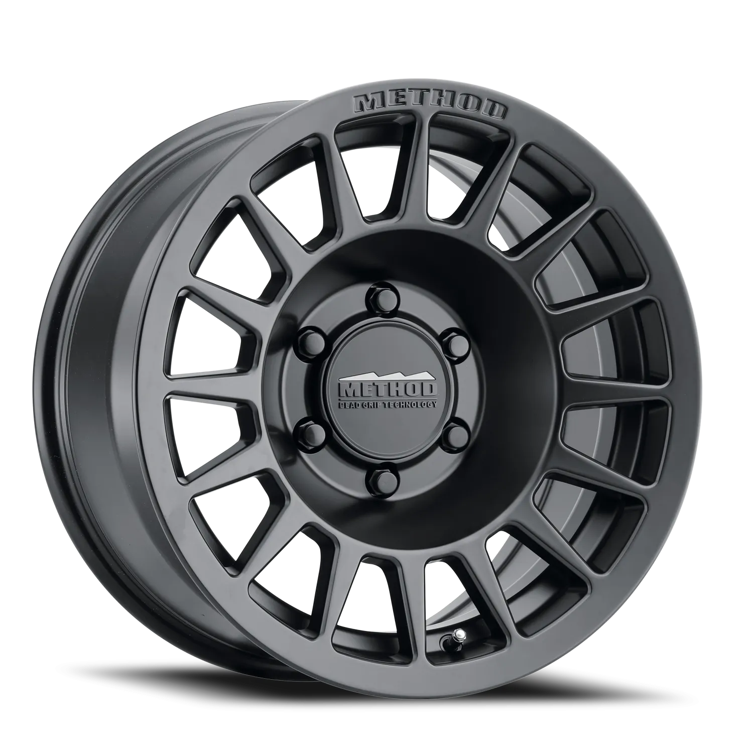 Aluminum Wheels 18x9 Bead Grip MR707 Bolt Pattern 6 On 139.7 Offset 0 Lip Size 0 Matte Black MB Method