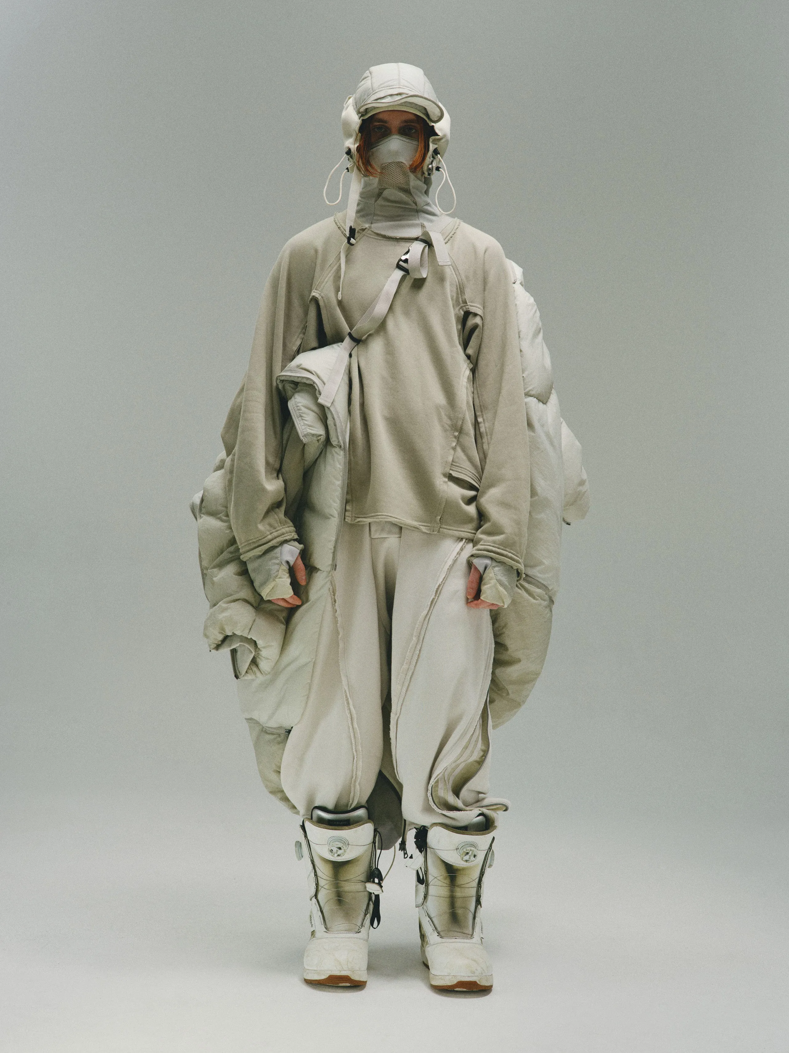 AS / Multiform Cocoon-Style Down Robe