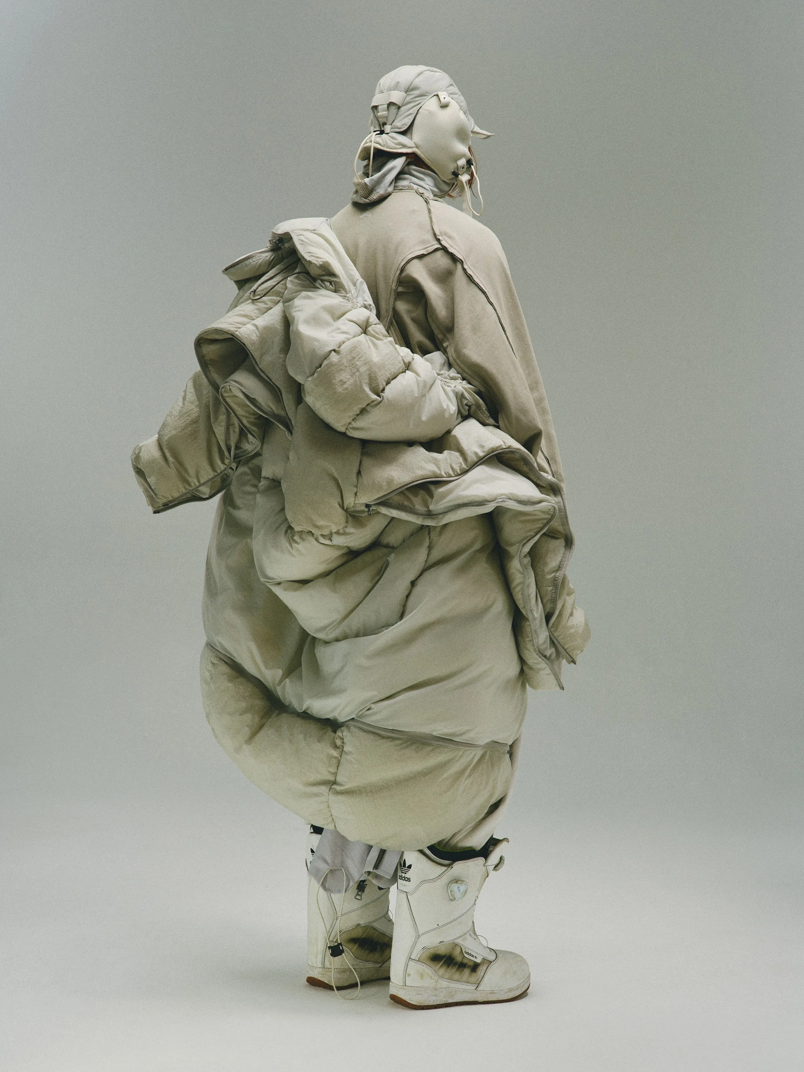 AS / Multiform Cocoon-Style Down Robe