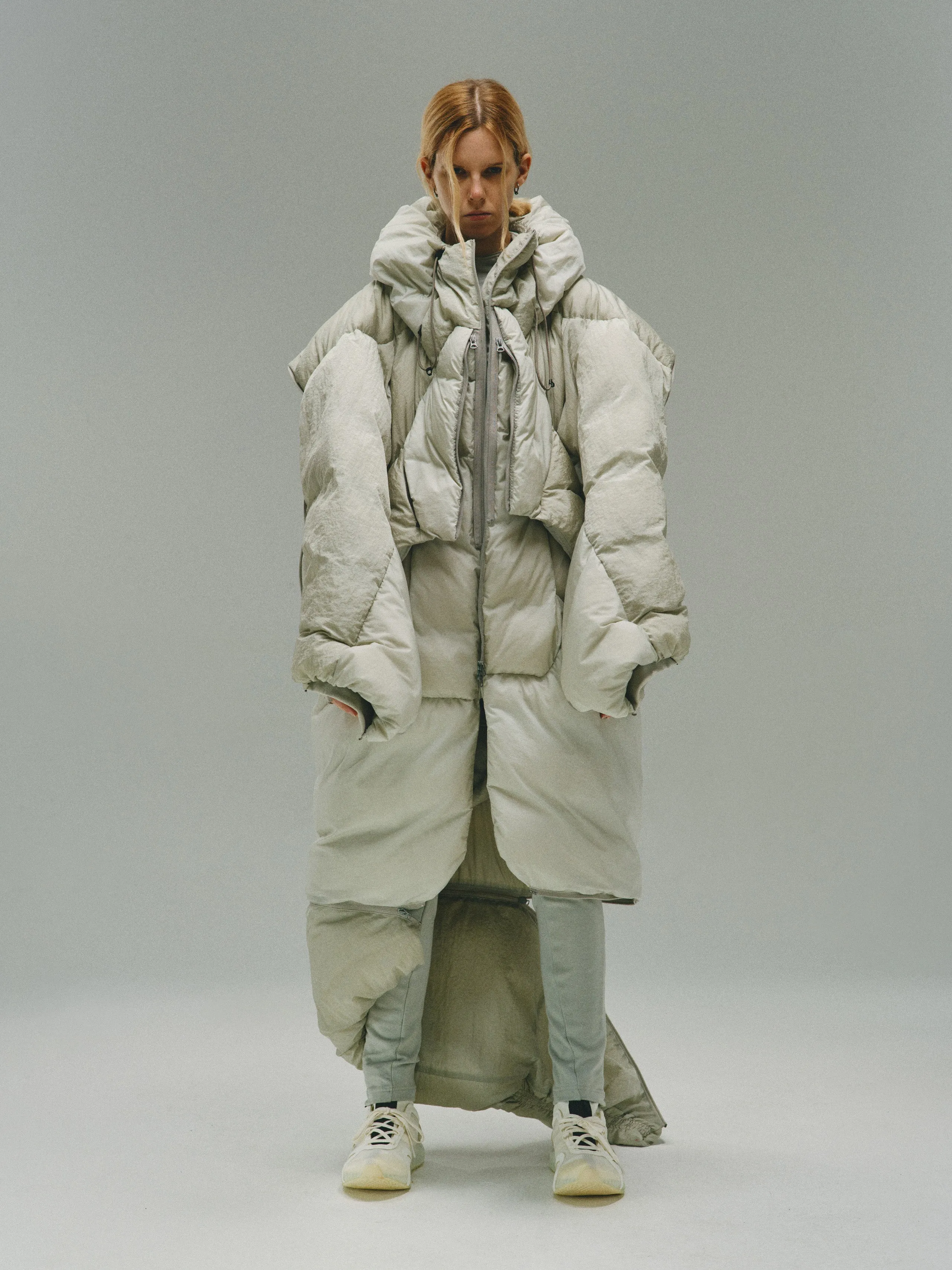 AS / Multiform Cocoon-Style Down Robe
