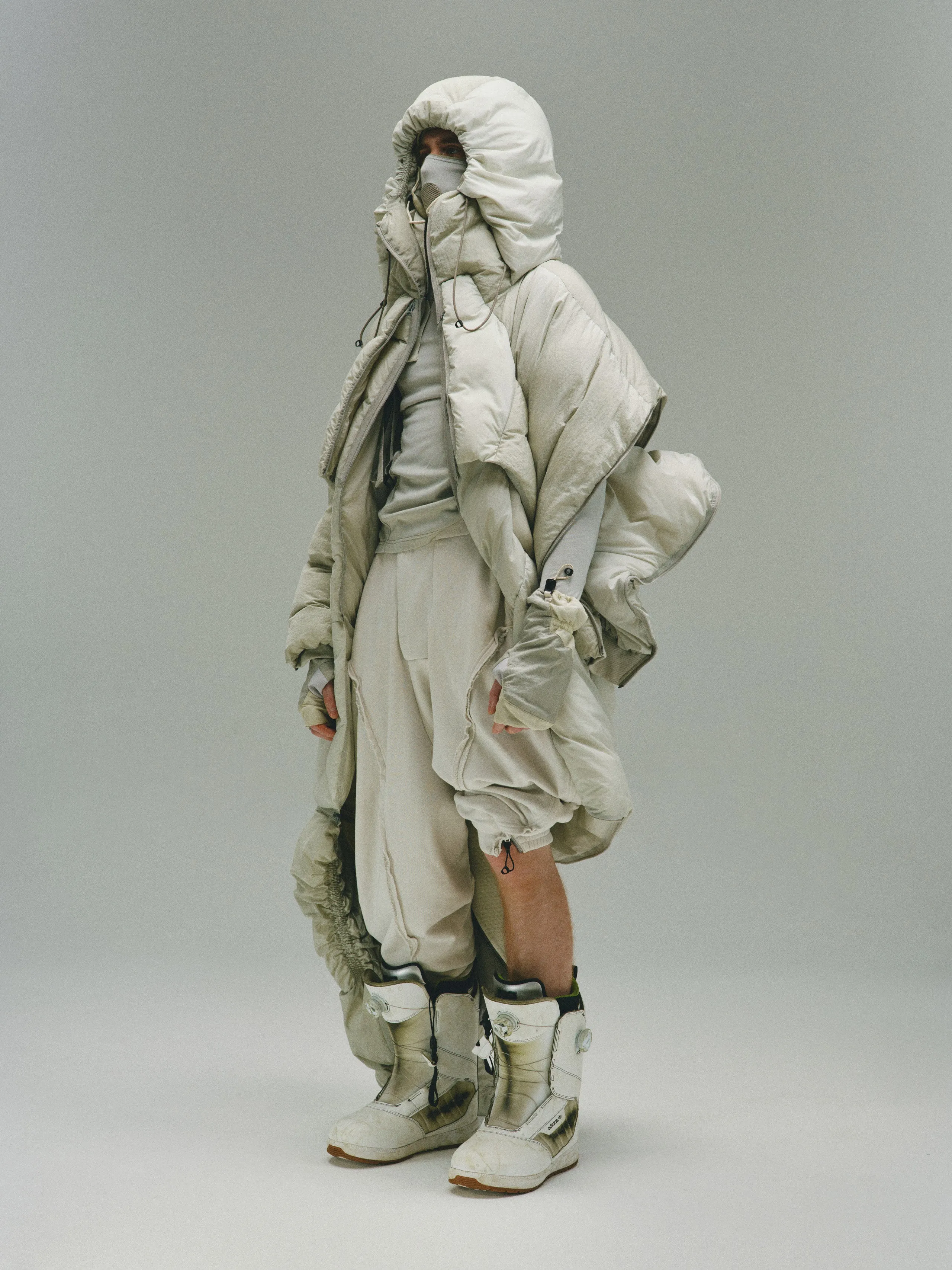 AS / Multiform Cocoon-Style Down Robe