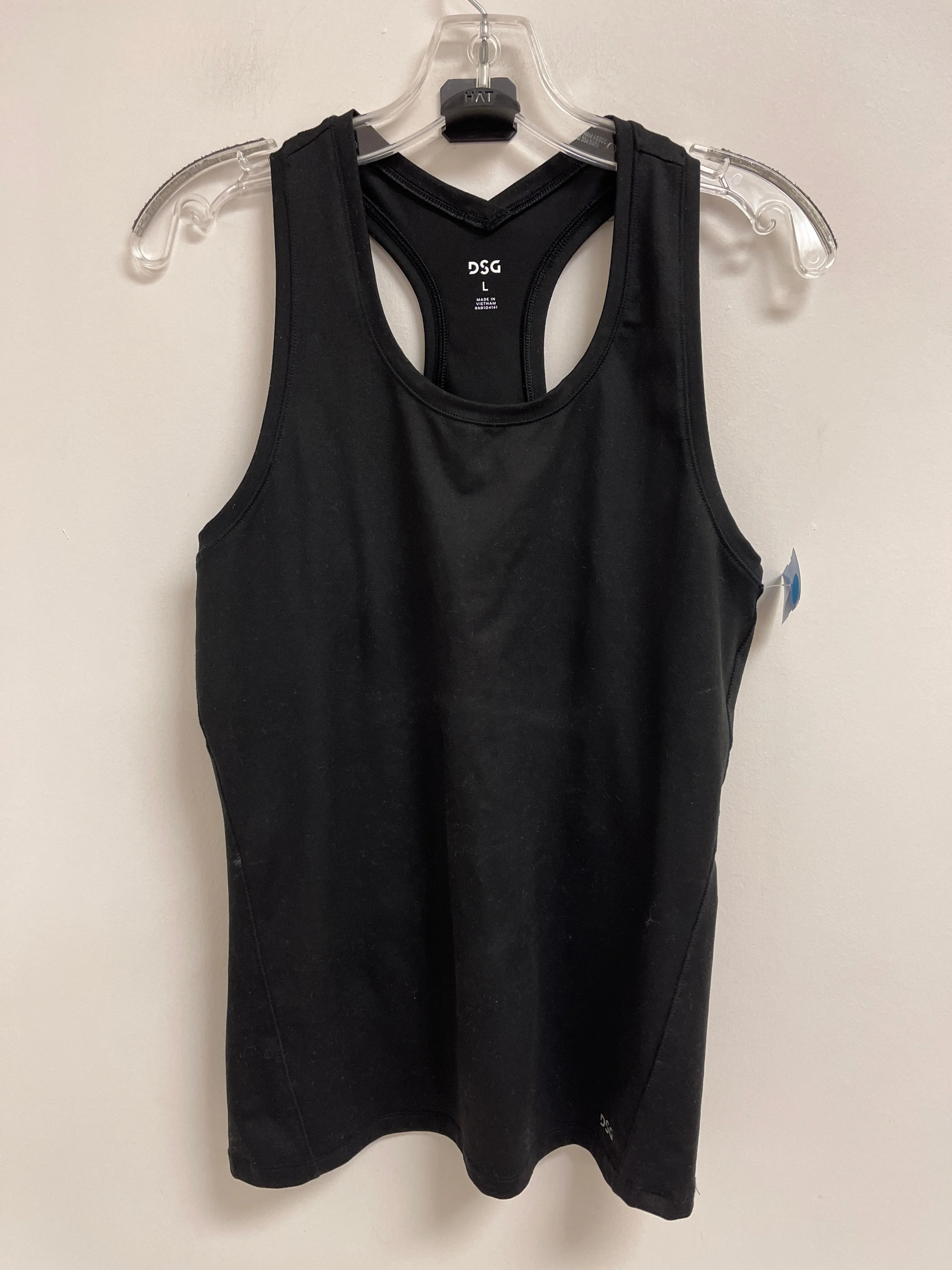 Athletic Tank Top By Dsg Outerwear In Black, Size: L