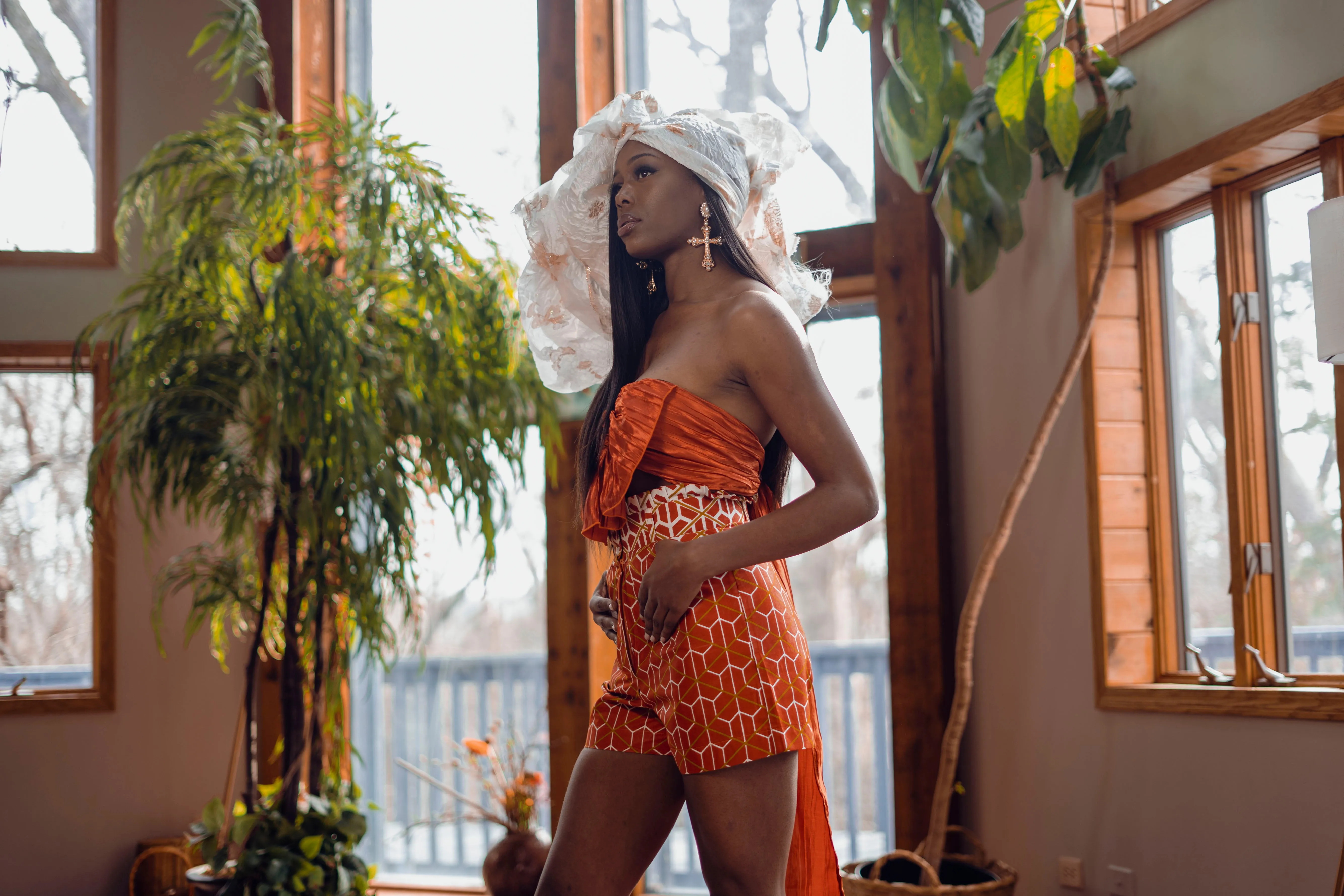 Atinkapa bandeau top.
