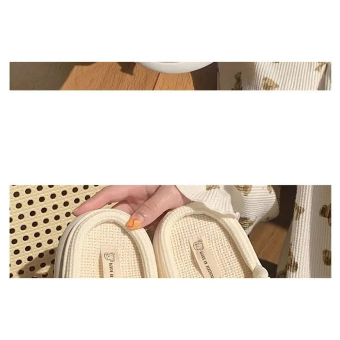 Bear Home Slippers