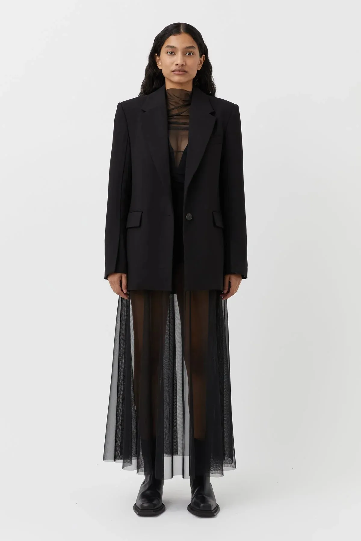 Camellia Tailored Blazer Black