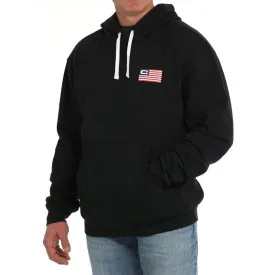 Cinch Flag Black Hoodie
