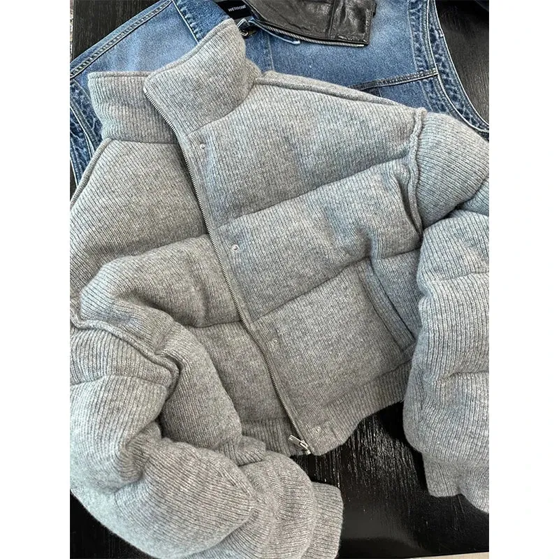 Cropped Puffer Jacket