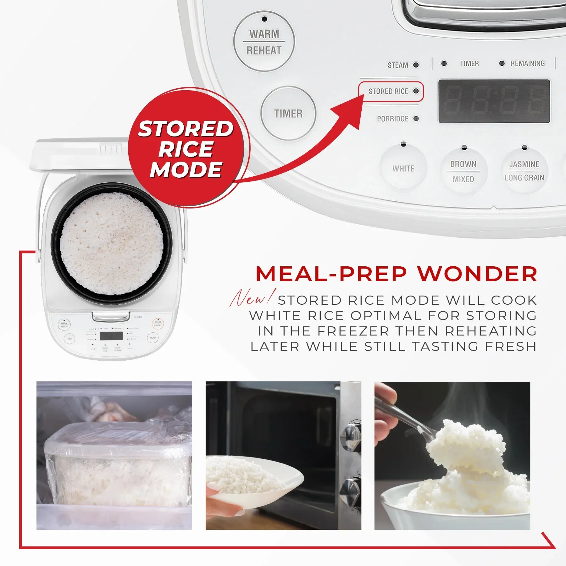 CUCKOO CR-0605F 6-Cup (Uncooked) / 12-Cup (Cooked) Micom Rice Cooker with Nonstick Inner Pot, 13 Menu Options, LCD Display, Fuzzy Logic Tech, Auto Clean (White)