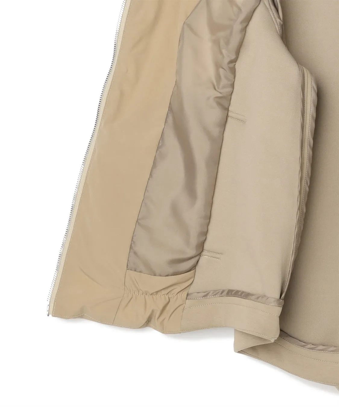 Down Trim Eco Fur Hood Cs Jacket