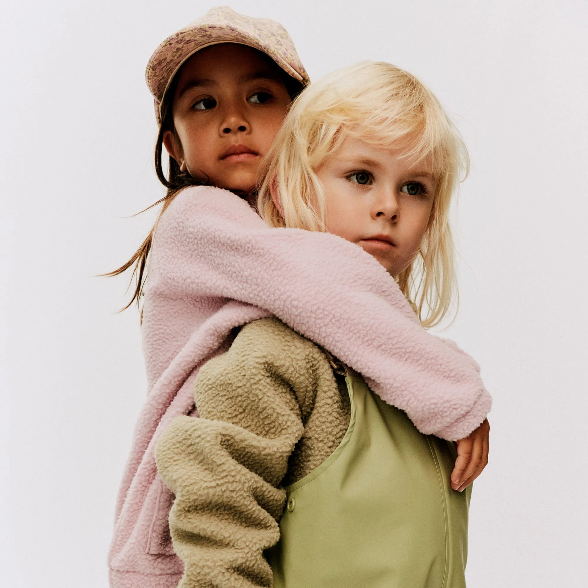 Fleece Anorak Moon - drift wood