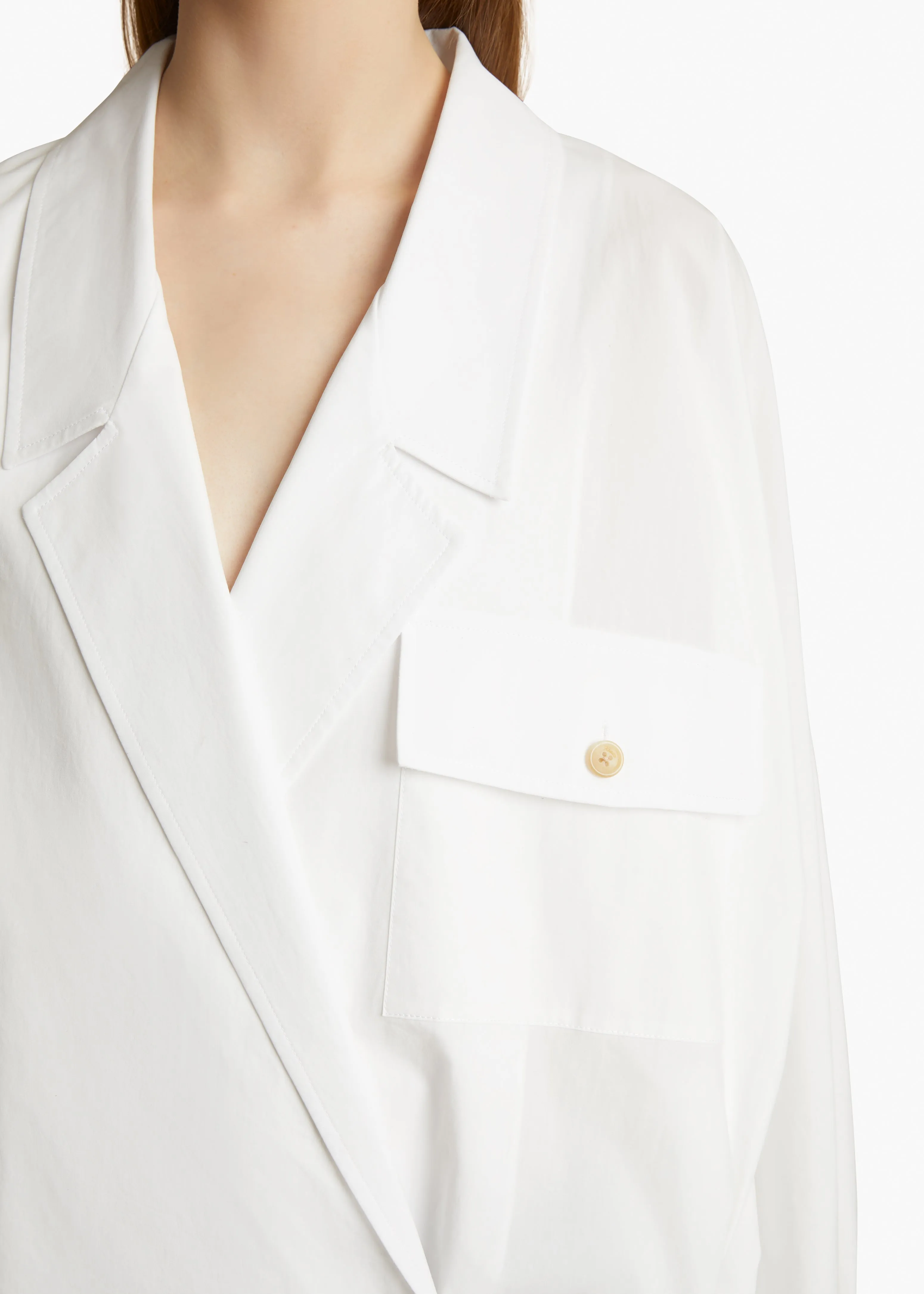 Garth Top in White