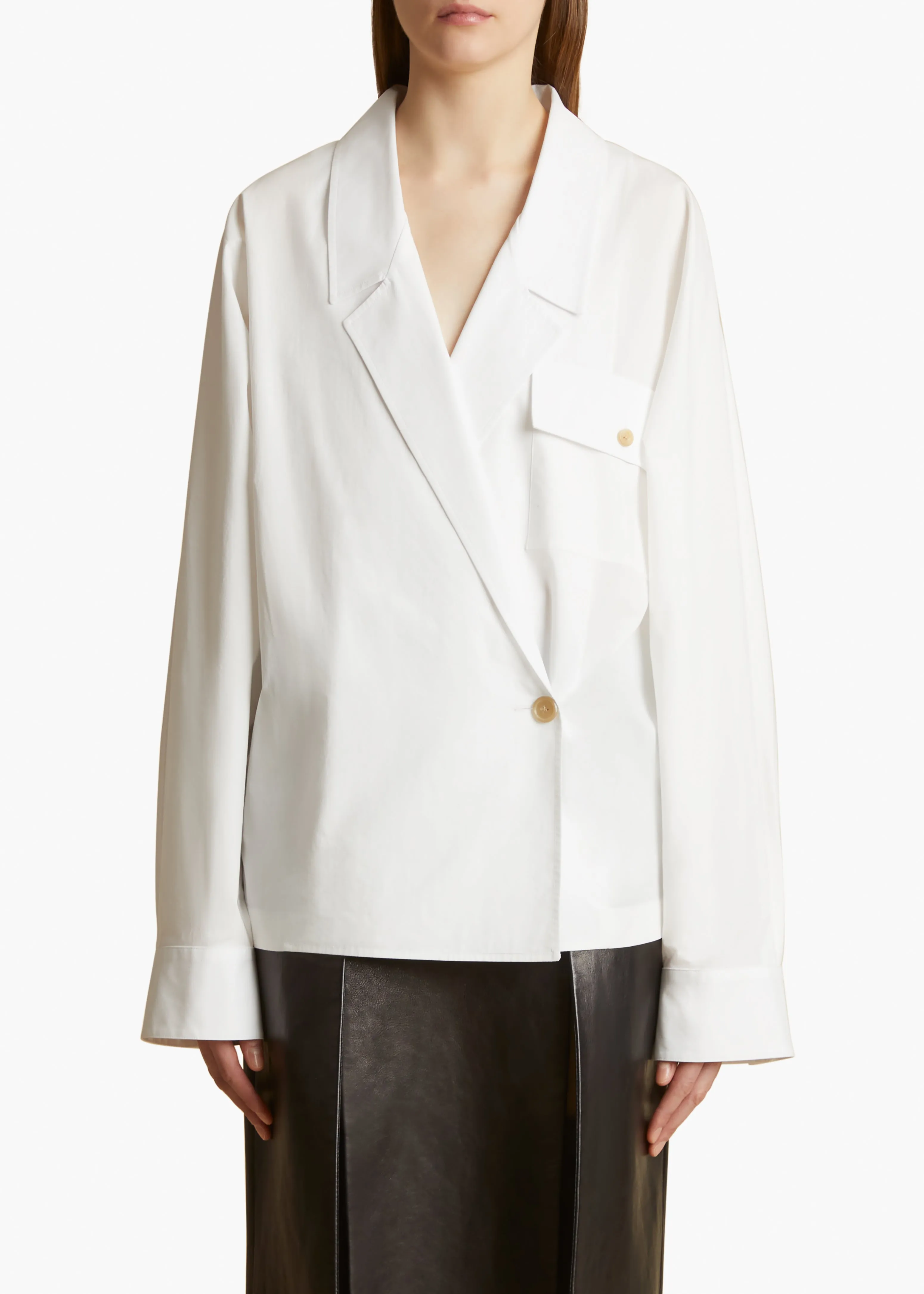 Garth Top in White