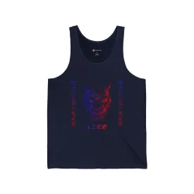 Ghost Glitch Unisex Jersey Tank