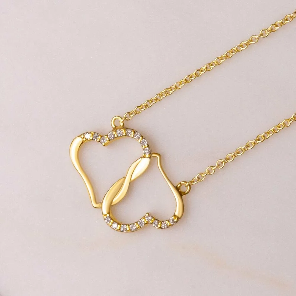 Gift for Bride from Mom, Necklace for Bride, Mom To Daughter Wedding, Everlasting Love, Gift from Mom, Gift from Mother of the Bride, Mother Daughter