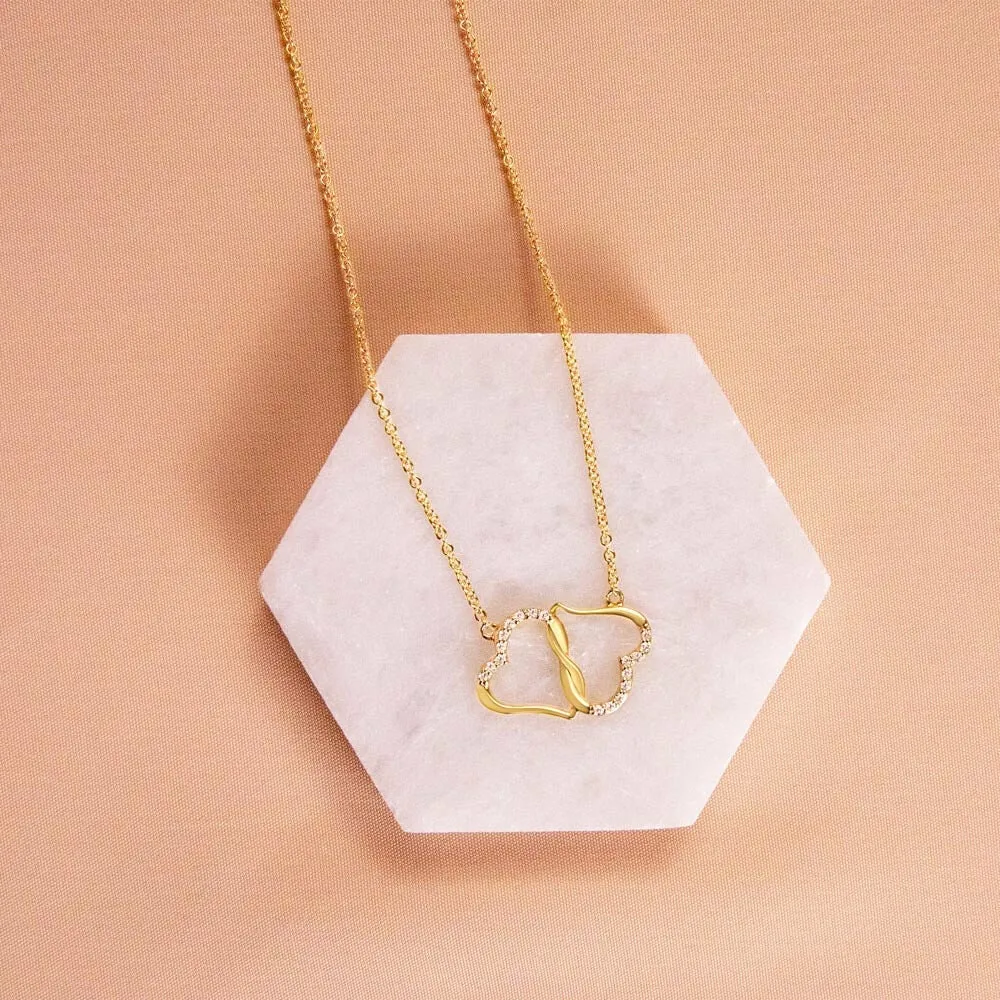 Gift for Bride from Mom, Necklace for Bride, Mom To Daughter Wedding, Everlasting Love, Gift from Mom, Gift from Mother of the Bride, Mother Daughter