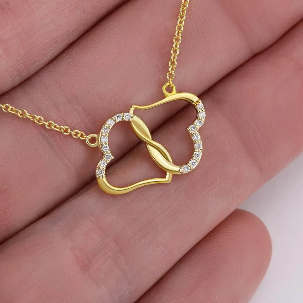 Gift for Bride from Mom, Necklace for Bride, Mom To Daughter Wedding, Everlasting Love, Gift from Mom, Gift from Mother of the Bride, Mother Daughter