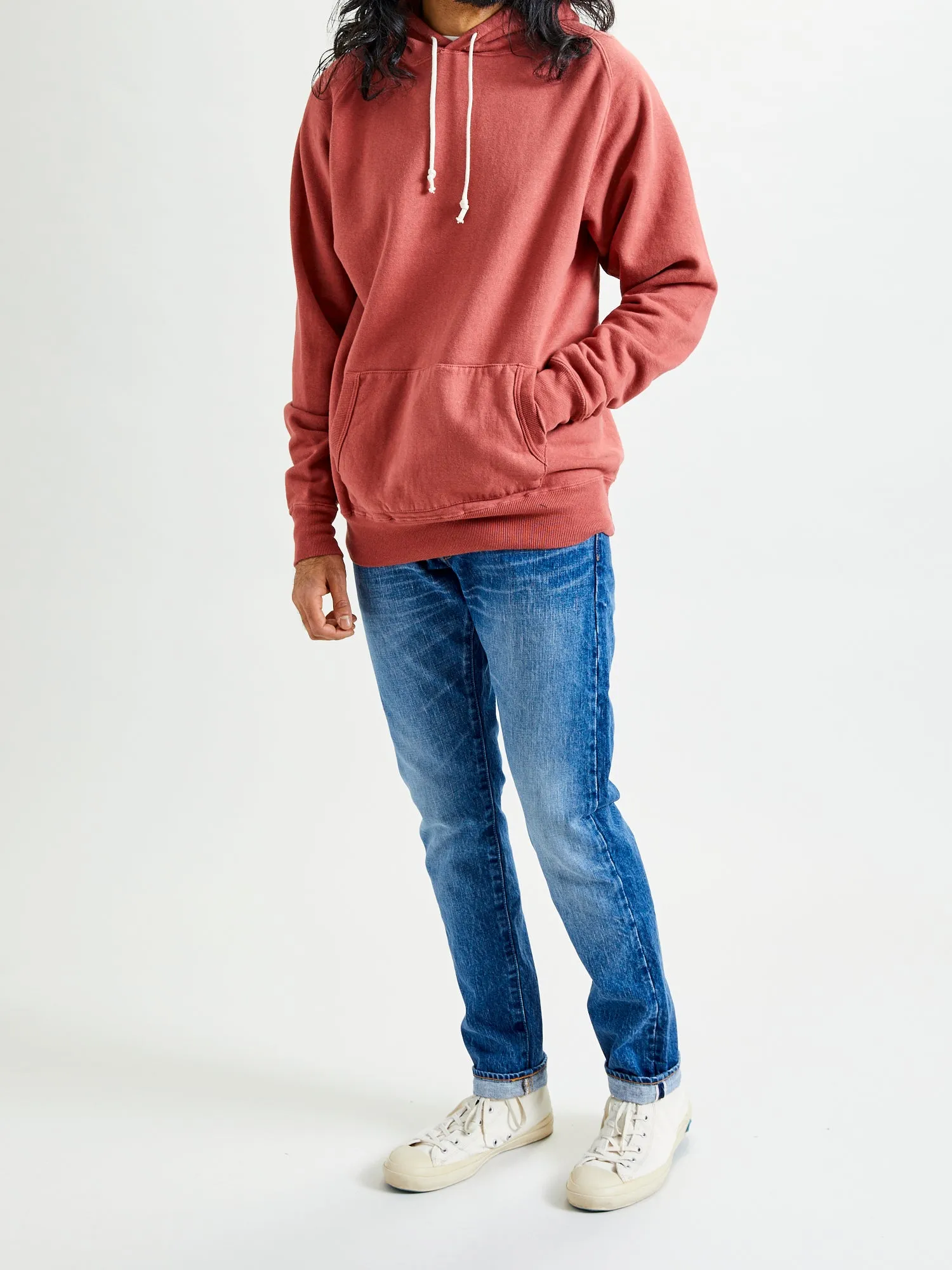 J201-MID "Circle Washed" 14.8oz Washed Selvedge Denim - Tapered Fit