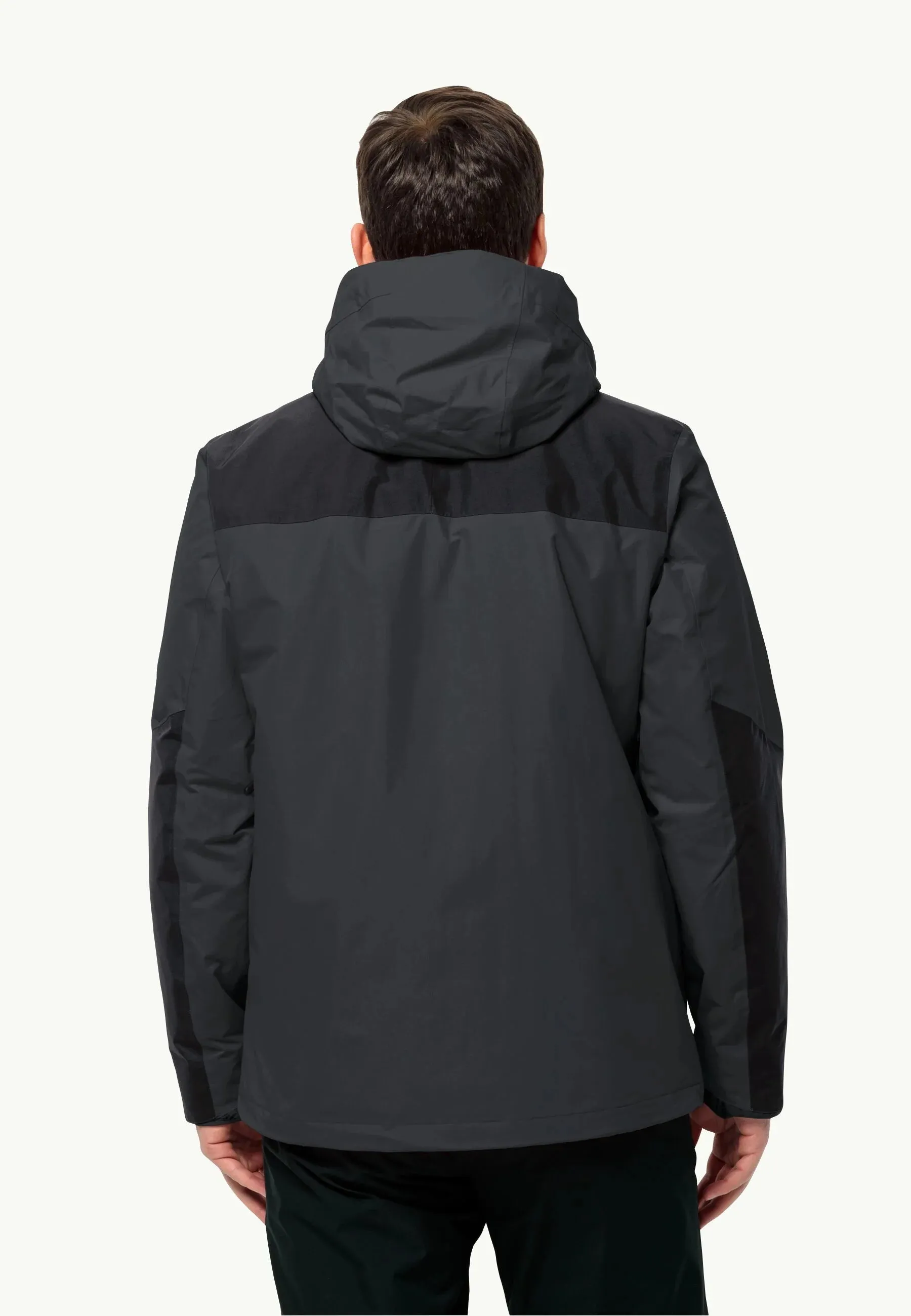 Jack Wolfskin Jasper 3 in 1 Jacket Mens Phantom