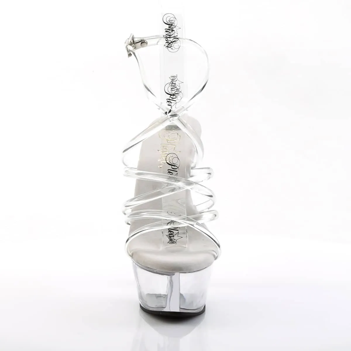 KISS-206 Clear Strappy Heels