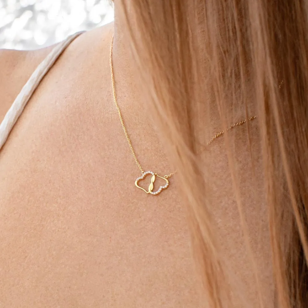 Mom Gift, Mothers Day Gift, Mothers Day Present, Mothers Day Diamond Necklace, Mom Gold Necklace, Mom Gift, Gift For Mom, Pink Mom Gift