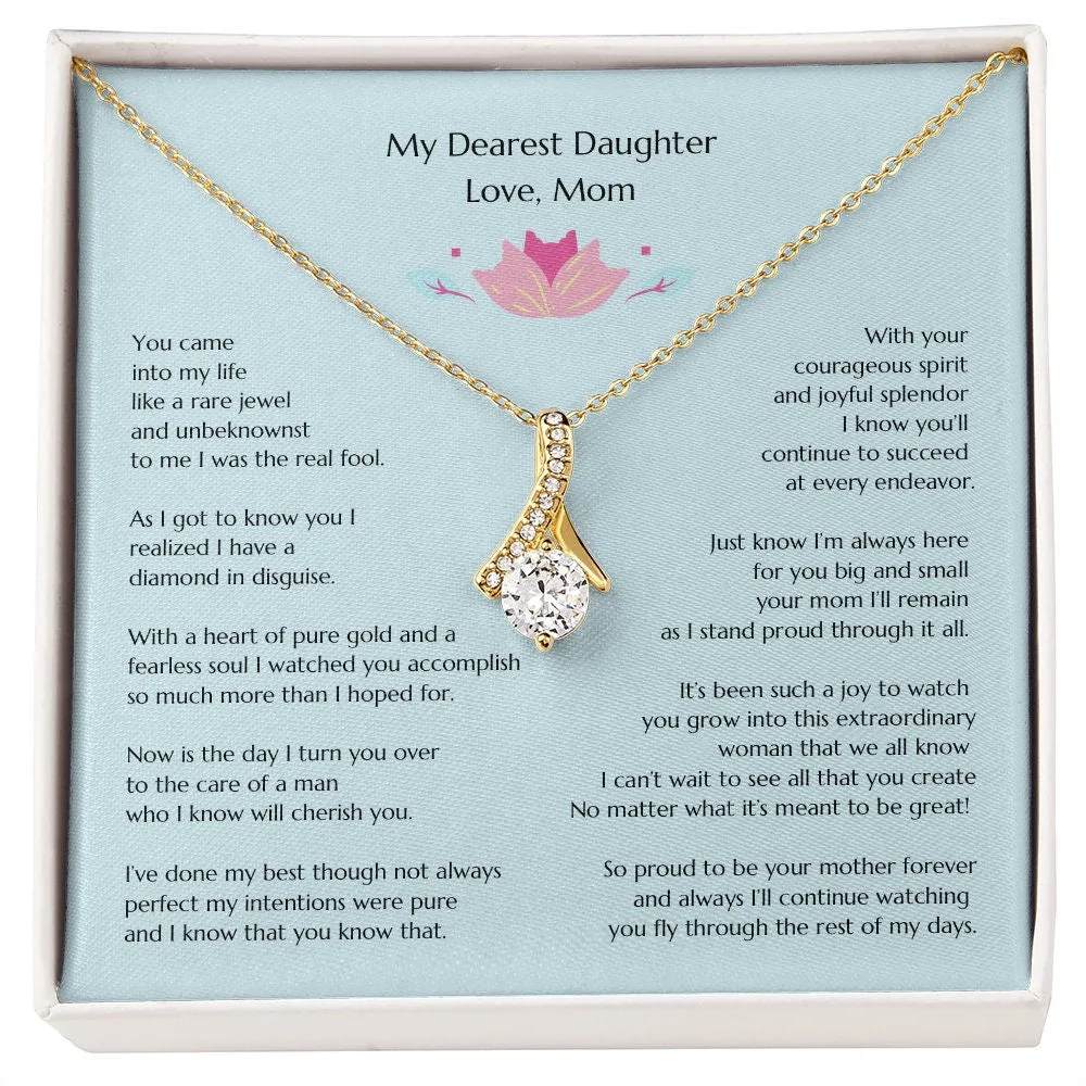 Mom to Bride Alluring Beauty Blue