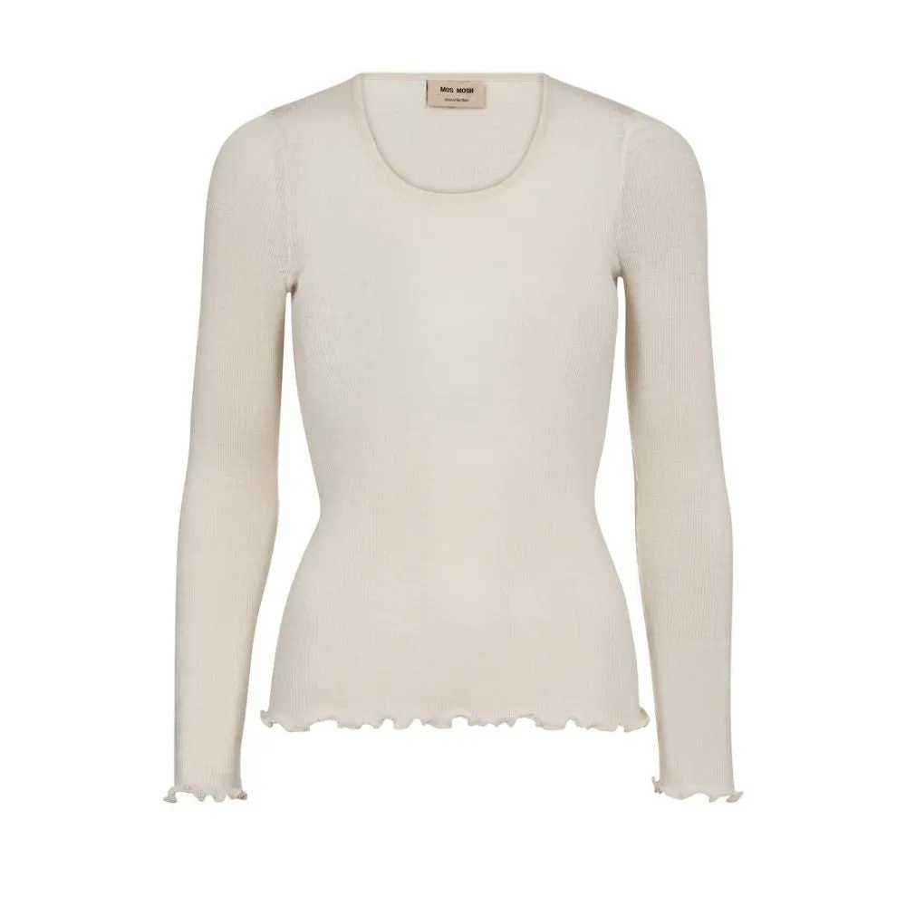 Mos Mosh Ecru Elaine Seamless Tee