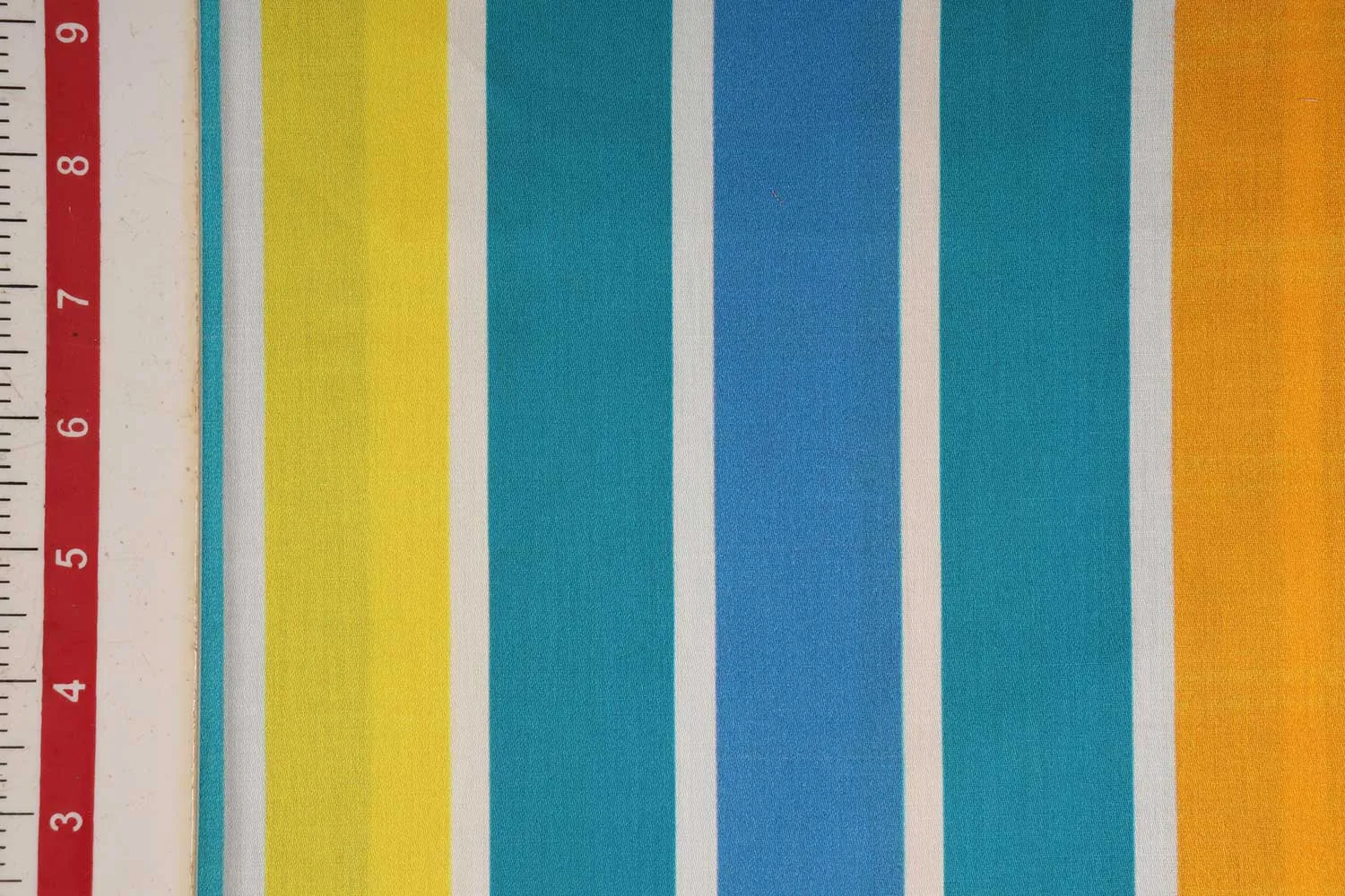 Multicolour Printed Cotton Satin Fabric