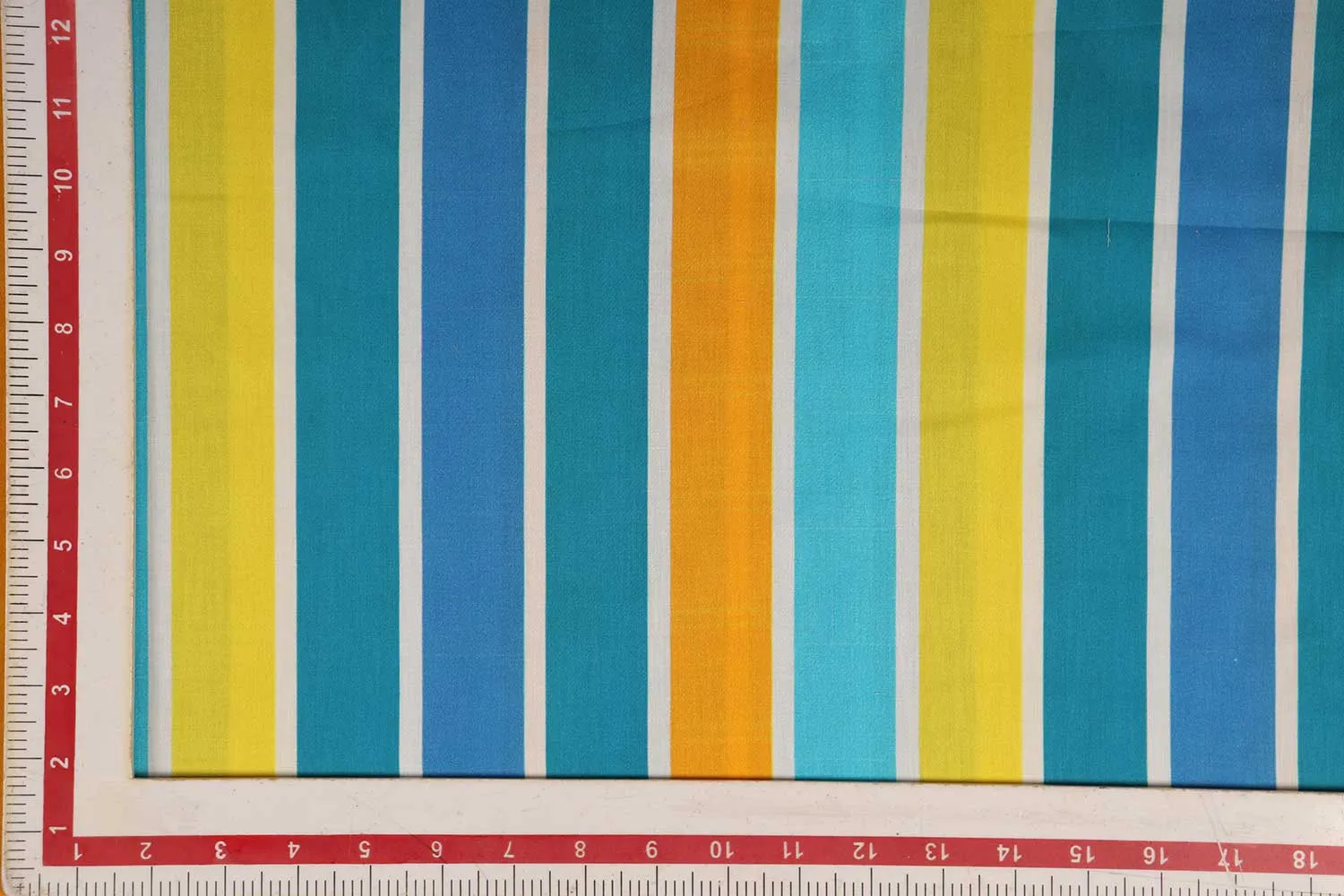 Multicolour Printed Cotton Satin Fabric