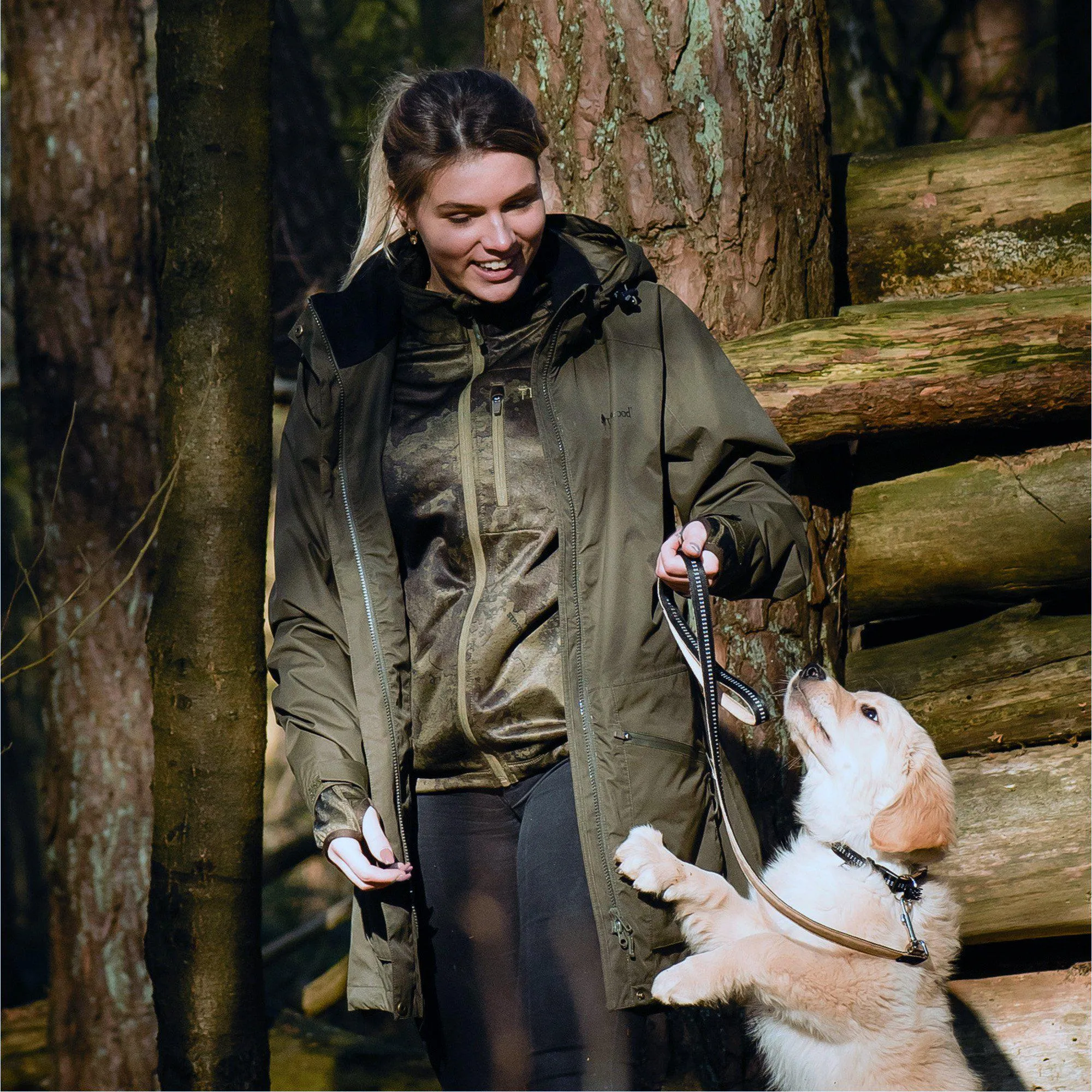 Pinewood® Wilda Parkas Dam / Moss Green