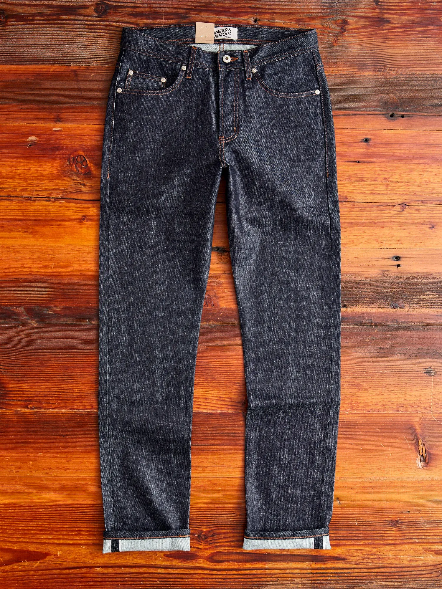 "Stretch Selvedge" 12.5oz Selvedge Denim - Weird Guy Fit