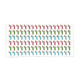 Rainbow Truckin Pool or Beach Towel