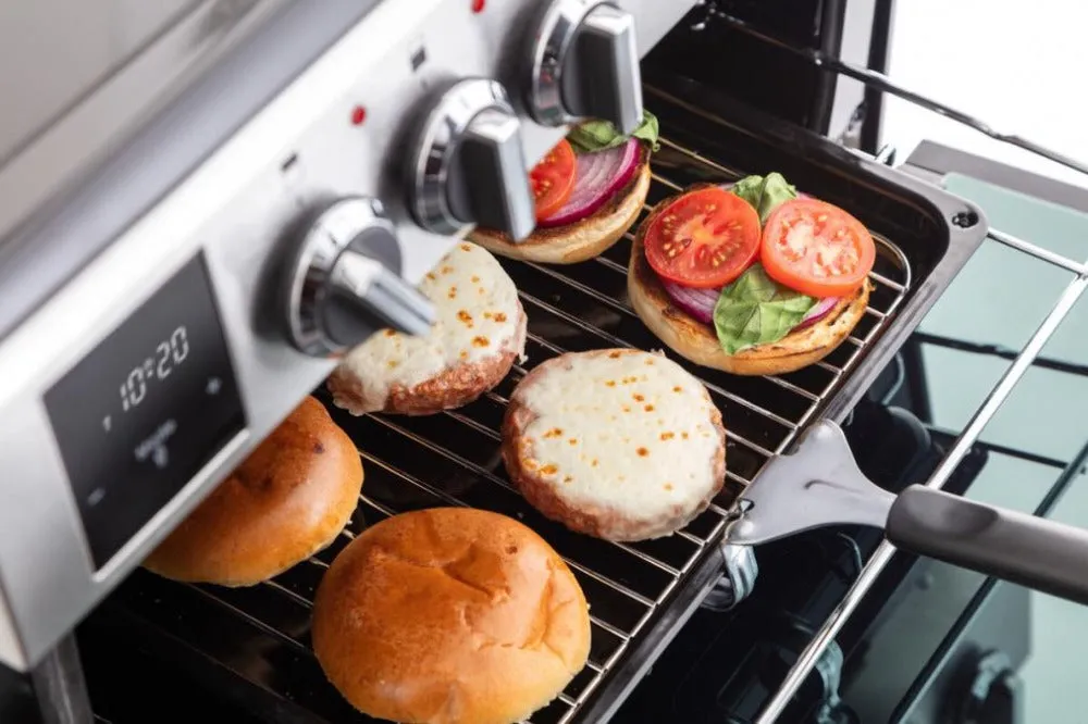 Rangemaster Professional 60  Stainless Steel Gas Double Oven Cooker 60cm