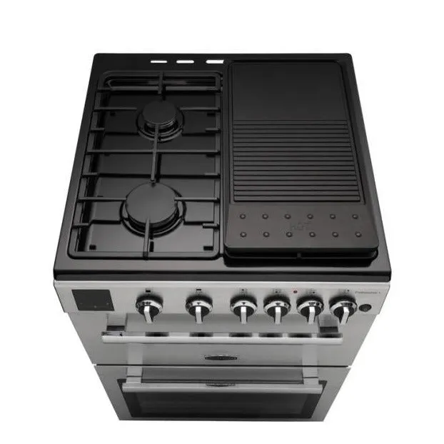 Rangemaster Professional 60  Stainless Steel Gas Double Oven Cooker 60cm