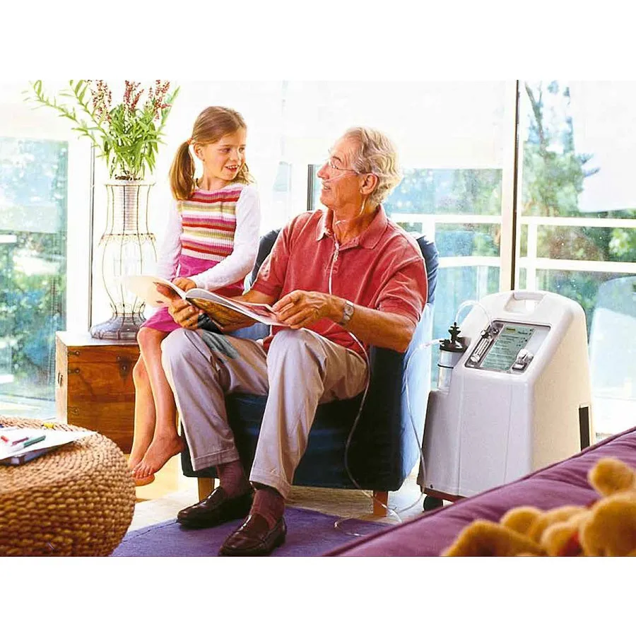 React Health Platinum 10 Home Oxygen Concentrator with SENSEO2 Oxygen Purity System