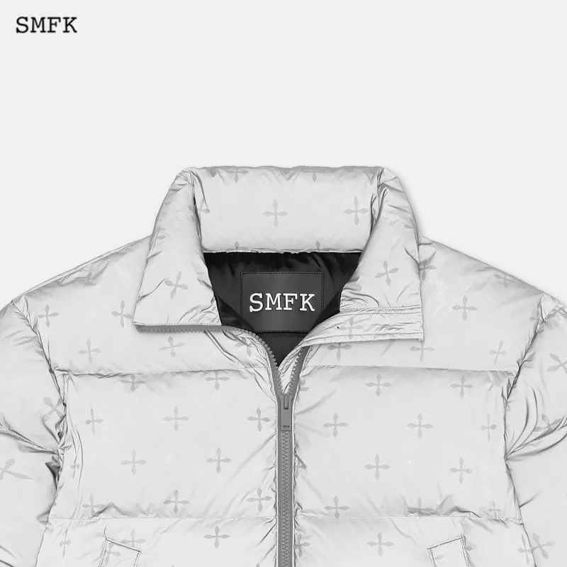 Reflective Garden Polar Down Jacket
