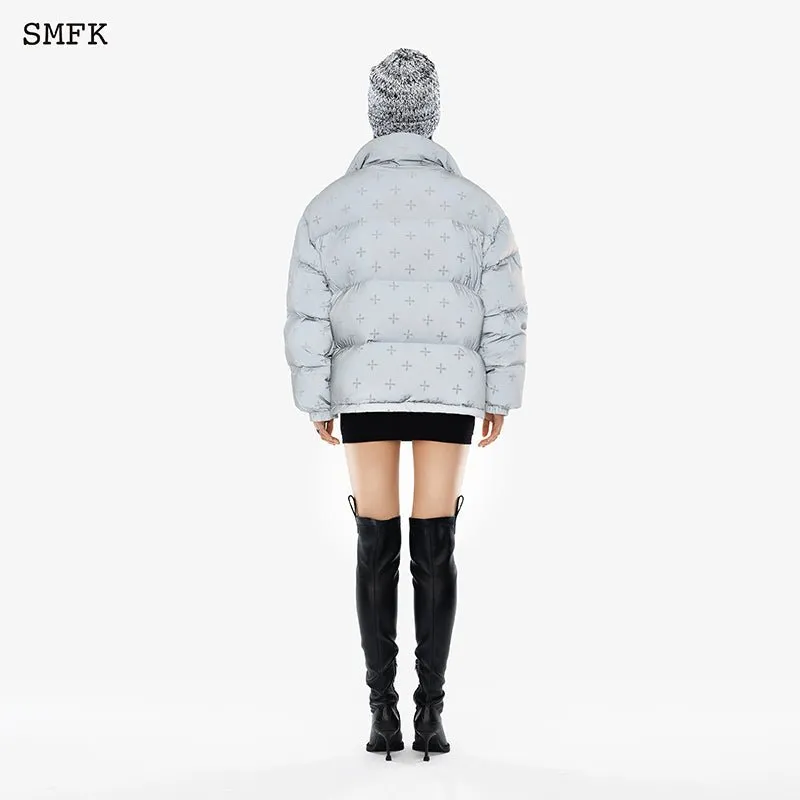 Reflective Garden Polar Down Jacket