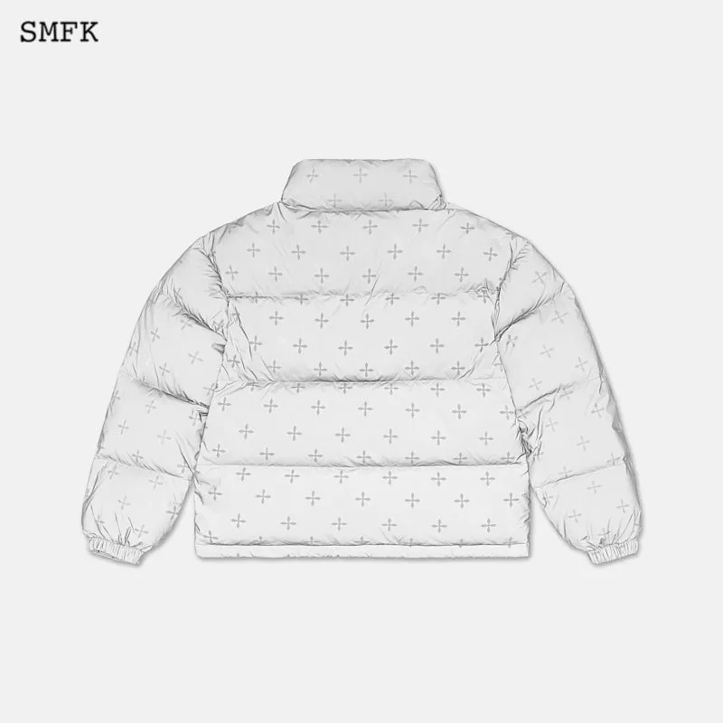 Reflective Garden Polar Down Jacket