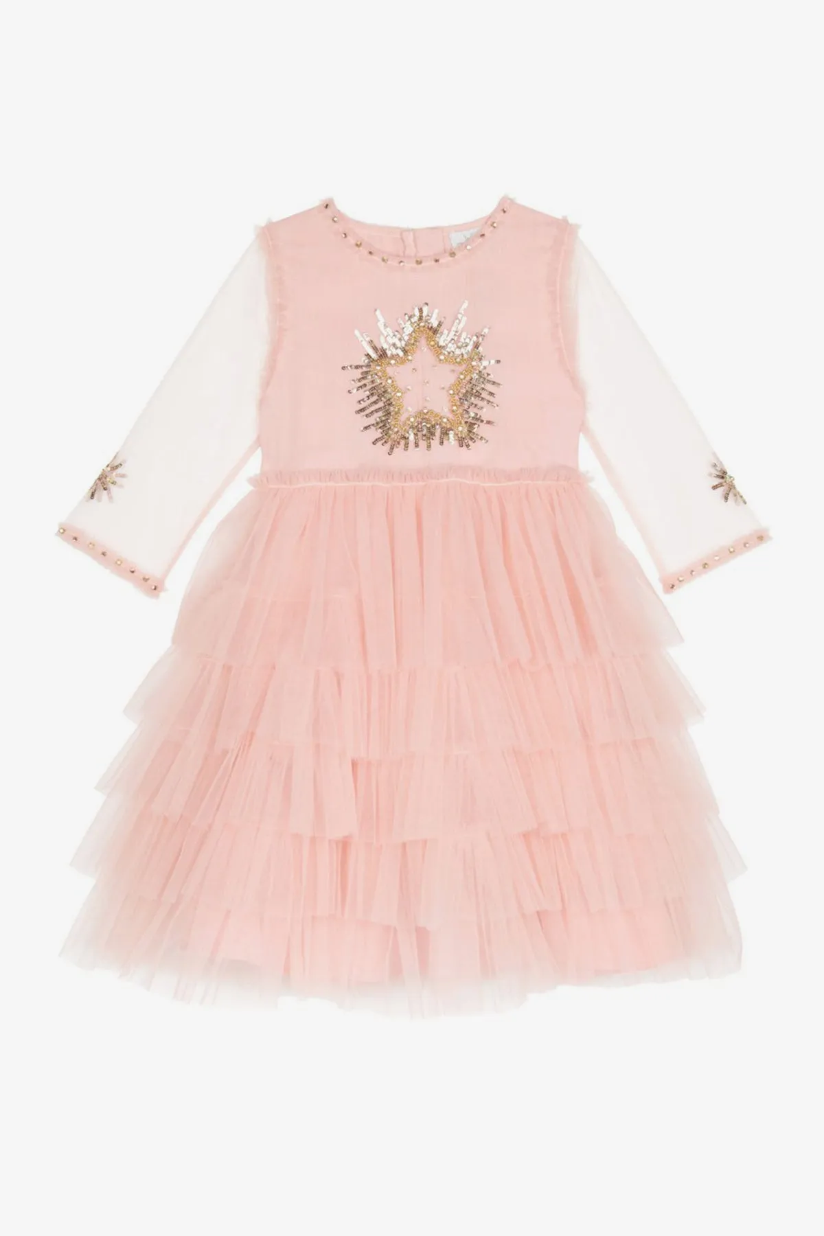 Wild & Gorgeous Moon Dance Girls Dress - Pink