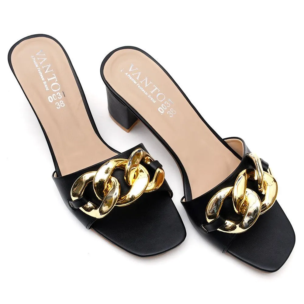 Womens Elegent Block Heels